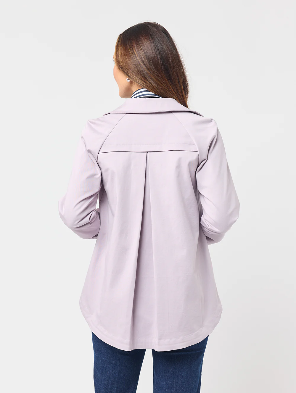 Taren Cropped Trench - Image 4